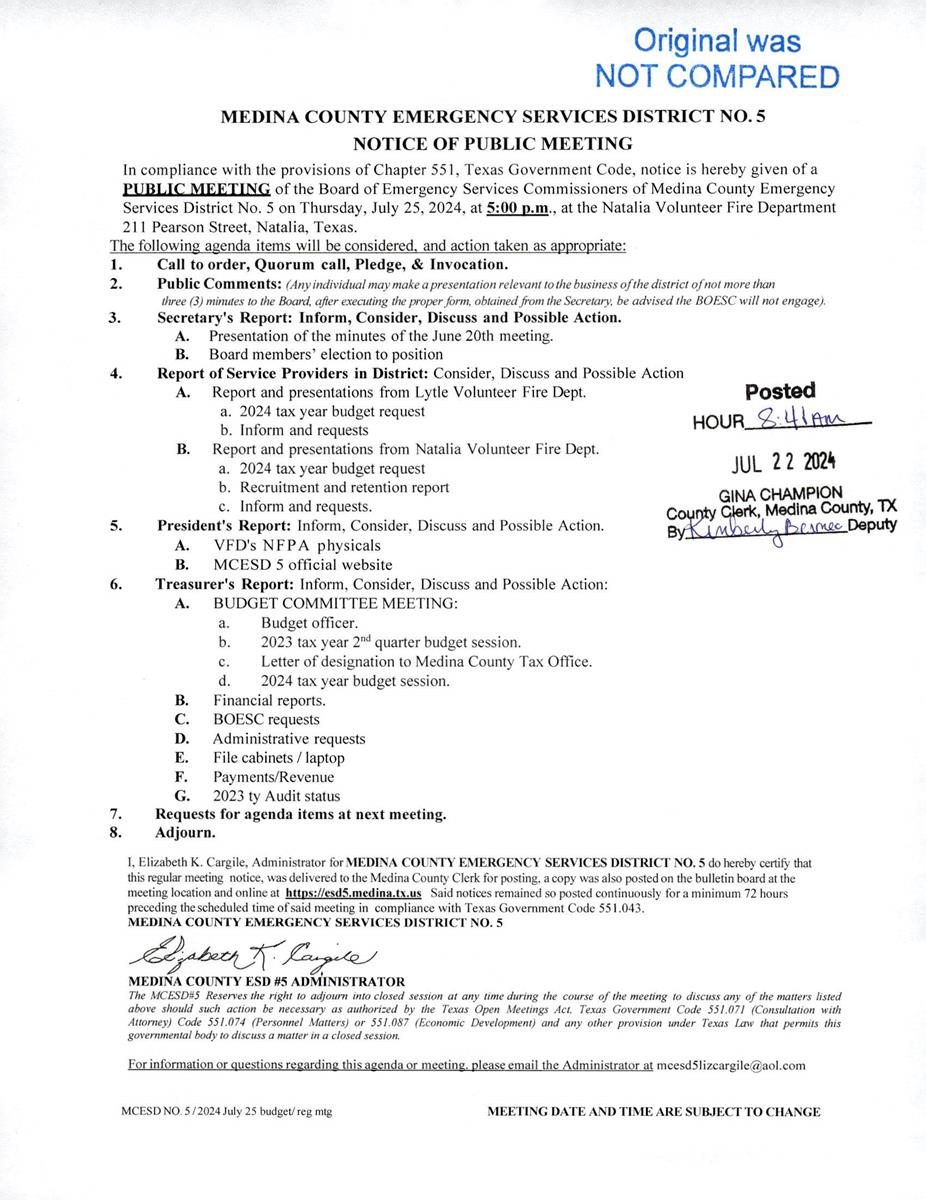 2023 Notice of Tax Hearing